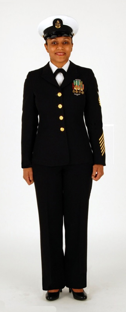 blue dress for baby girl Coast Guard Women's Dinner Dress Blue Uniform Coat – Nate Woodard main image 0
