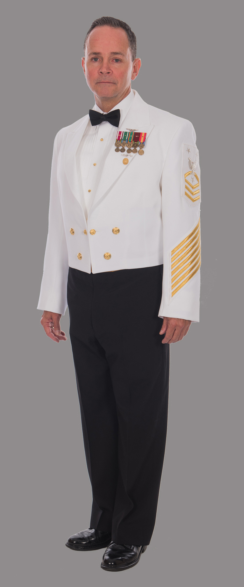 MC Dinner Dress White Jacket