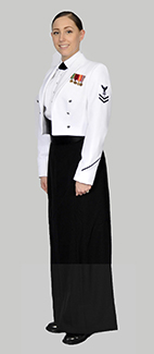 dinner dress white jacket