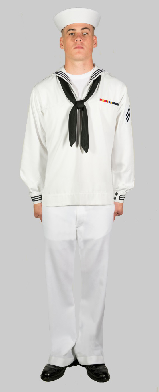 14+ Navy Dress White Officer