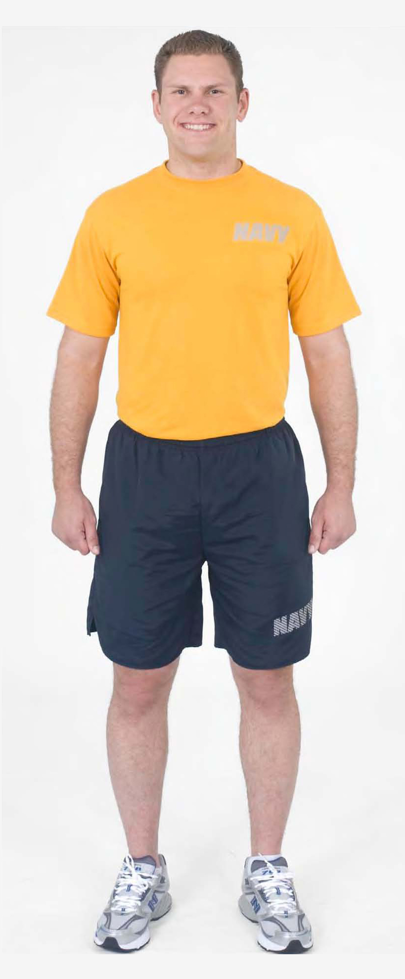 Size Medium USN Navy PT Shorts 