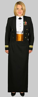Female Officer Dinner Dress Female Officer Dinner Dress