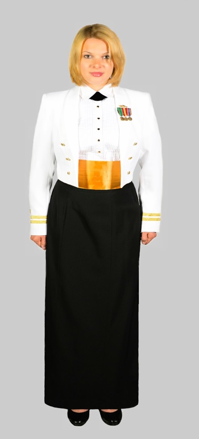 FO Dinner Dress White Jacket FO Dinner Dress White Jacket