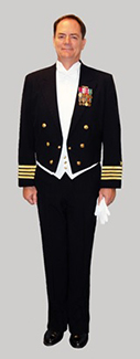 navy officer dress blues