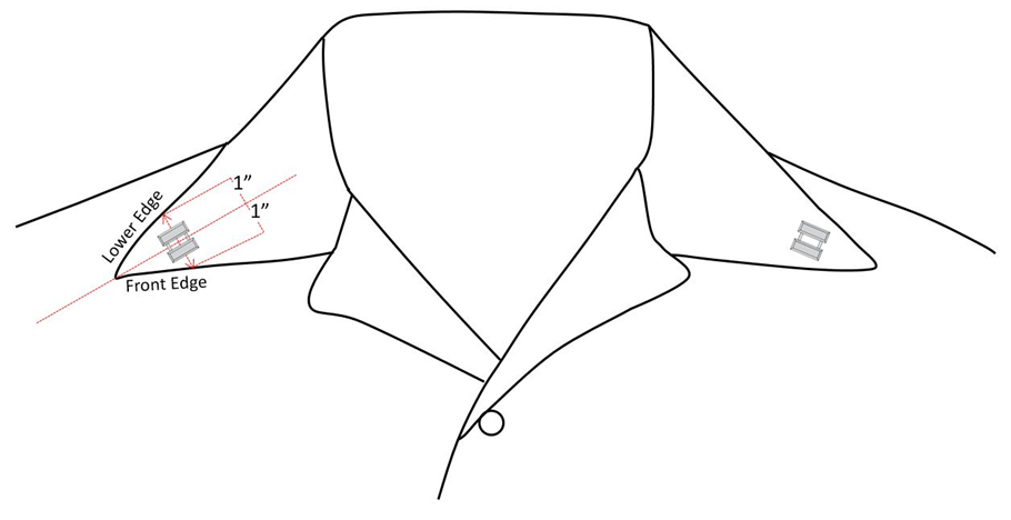 4104 - Collar Grade Insignia