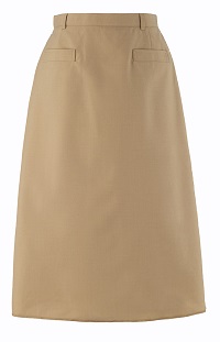 khaki skirt female