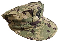 8 point hat navy Clearance